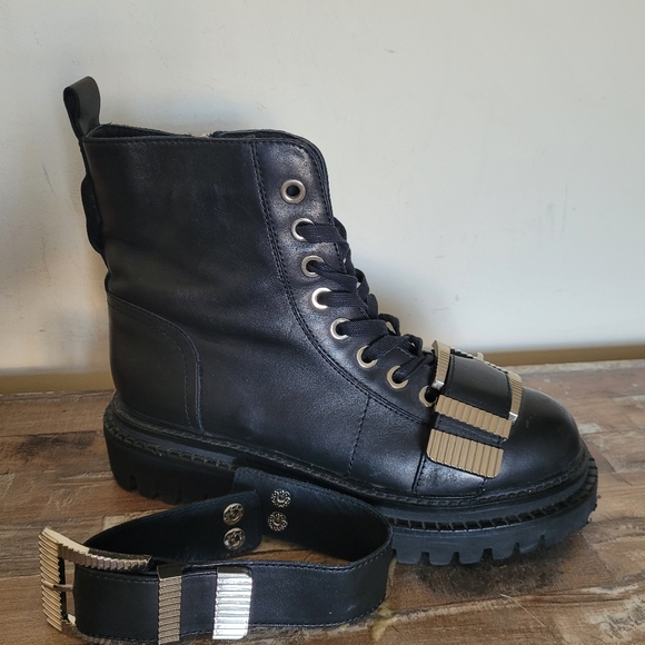 Combat bucked boots - Picture 2 of 12